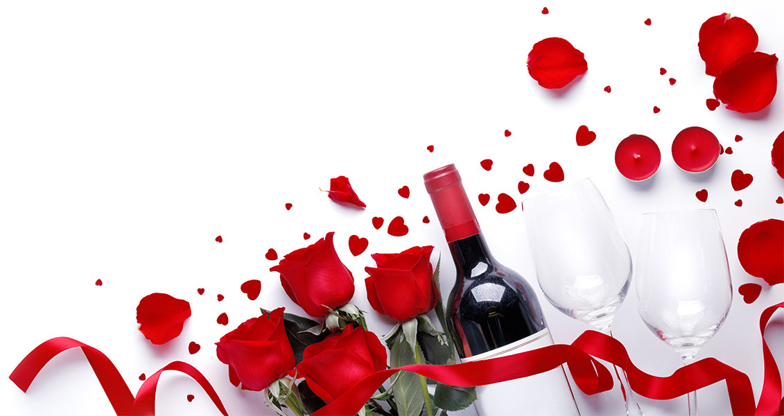 Surprenez le jour de la Saint-Valentin .. avec du vin !