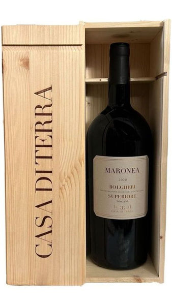 Bolgheri Superiore DOC - Maronea - Magnum in Cassa Legno - Casa di Terra