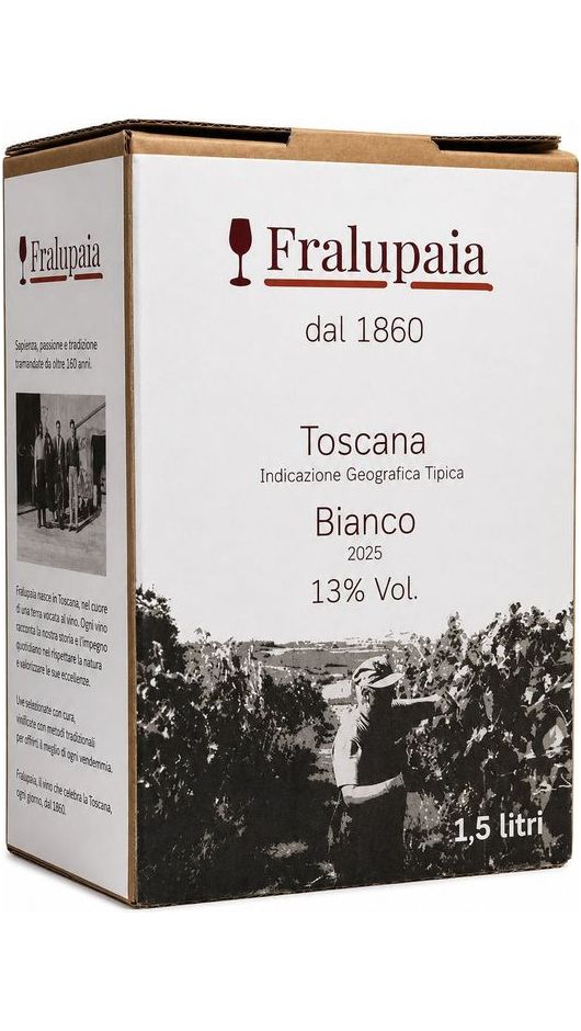 Bianco IGT Toscana - Bag in Box - 1,5 Litri - Fralupaia