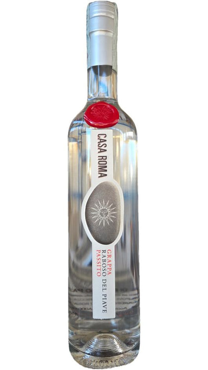 Grappa Bianca Passito Raboso 50cl - Casa Roma - BESCHÄDIGTES ETIKETT