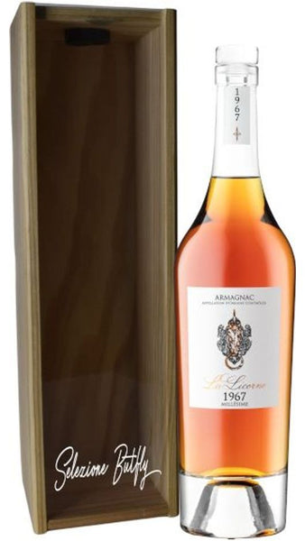 La Licorne Armagnac Millesime 1967 - 70 Cl In Cassa Di Legno - Sasu Un Petit Grain