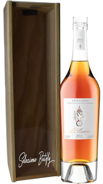 La Licorne Armagnac Millesime 2015 - 70 Cl In Cassa Di Legno - Sasu Un Petit Grain