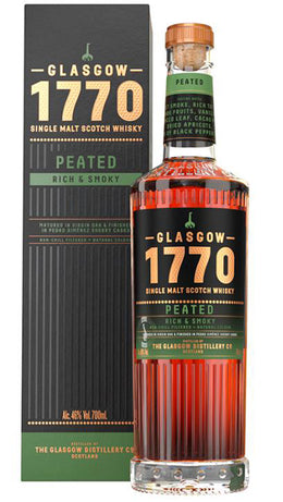 1770 Glasgow Single Malt Peated - Coffret 70cl - Glasgow Distillery