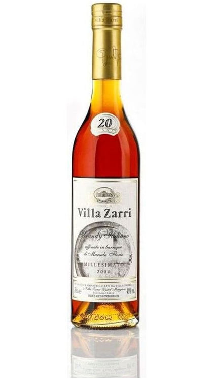 Brandy 20Y Millesimato 2004 Affinato Marsala Florio 50cl - Villa Zarri