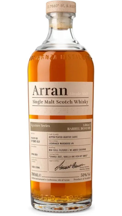 Whisky Signature Series 2 "Barrel Bonfire" 70cl - Astuccio - Arran