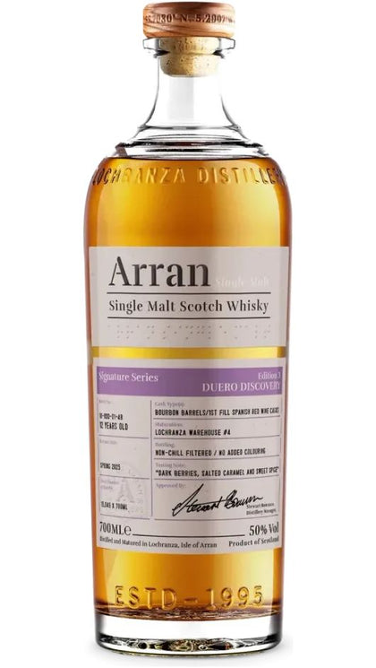 Whisky Signature Series 3 "Duero Discovery" 70cl - Astuccio - Arran