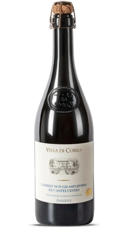 Lambrusco Amabile Grasparossa di Castelvetro DOC - Az. Agricola Villa di Corlo