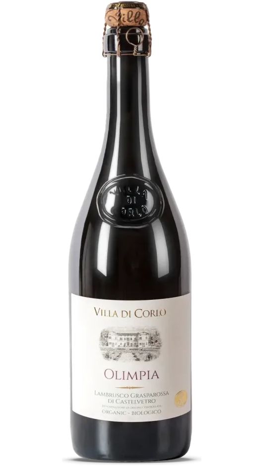 Lambrusco Grasparossa di Castelvetro DOC Bio - Olimpia - Az. Agricola Villa di Corlo
