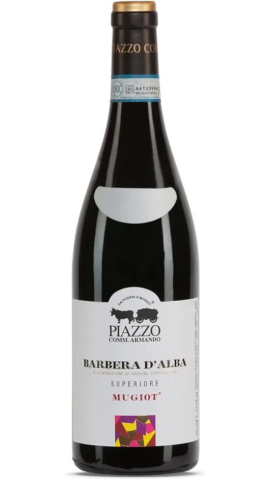 Barbera d'Alba Superiore DOC - Mugiot - Piazzo Comm. Armando