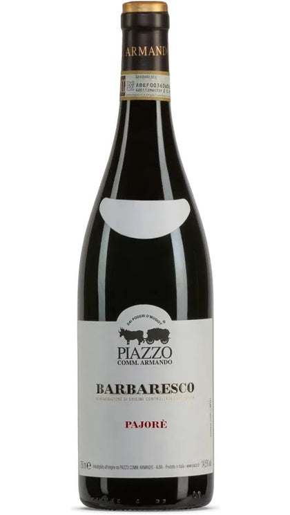 Barbaresco DOCG - Pajorè - Piazzo Comm. Armando