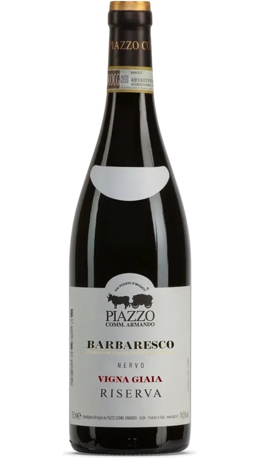 Barbaresco Nervo Riserva DOCG - Vigna Gaia - Piazzo Comm. Armando