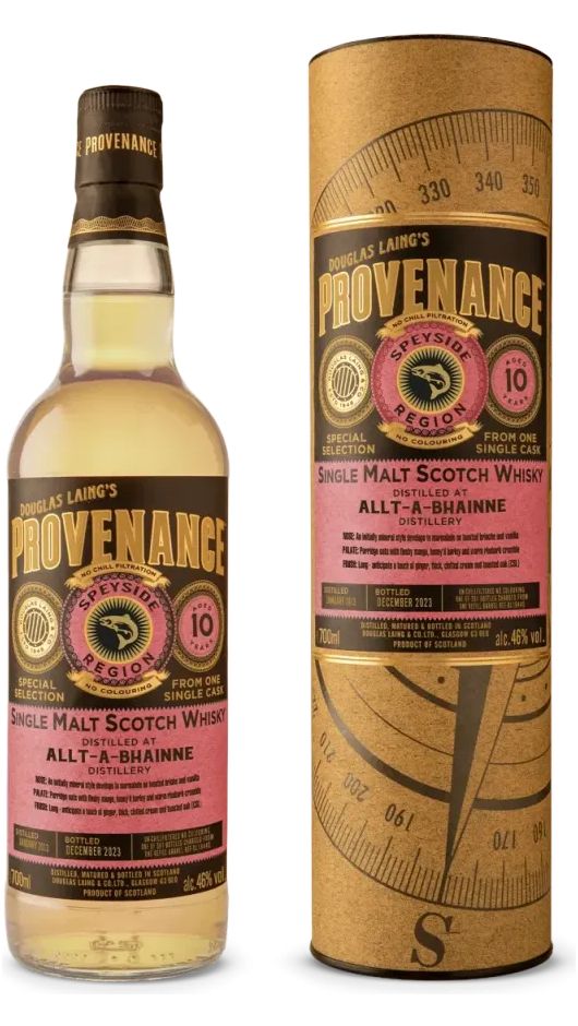 Whisky Alltabhainne 2013 10Y Speyside 70cl - Astuccio - Provenance - Douglas Laing