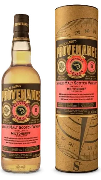 Whisky Miltonduff 2016 8Y Speyside 70cl - Astuccio - Provenance - Douglas Laing