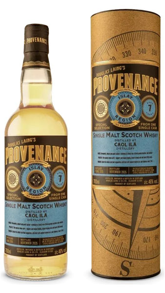 Whisky Caol Ila 2018 7Y Islay 70cl - Astuccio - Provenance - Douglas Laing