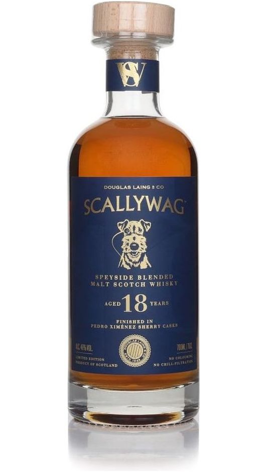 Whisky 18Y Pedro Ximenez Sherry Cask 70cl - Scallywag - Douglas Laing