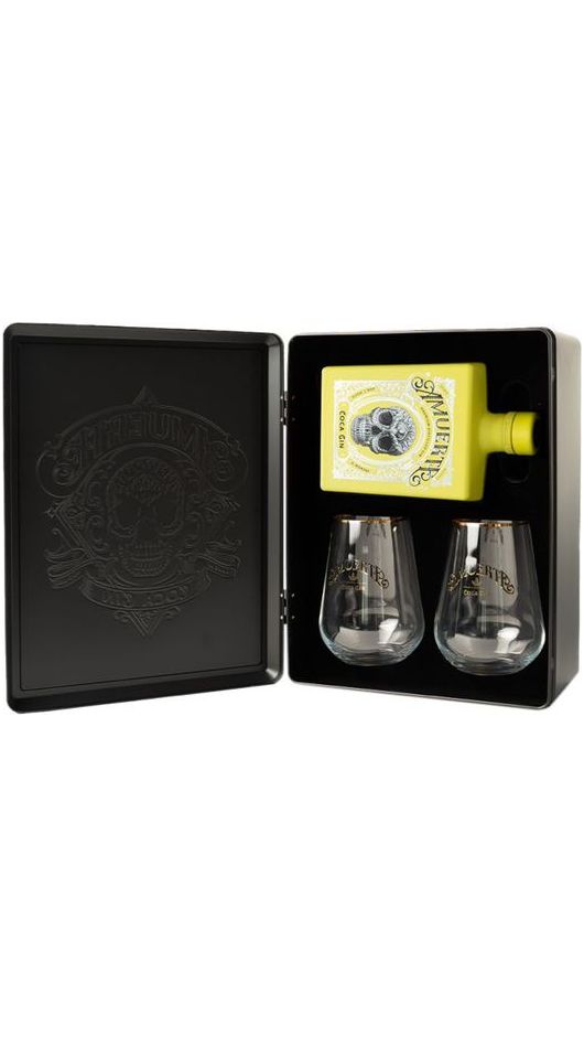 Gin Yellow 70Cl Metal Box - Amuerte