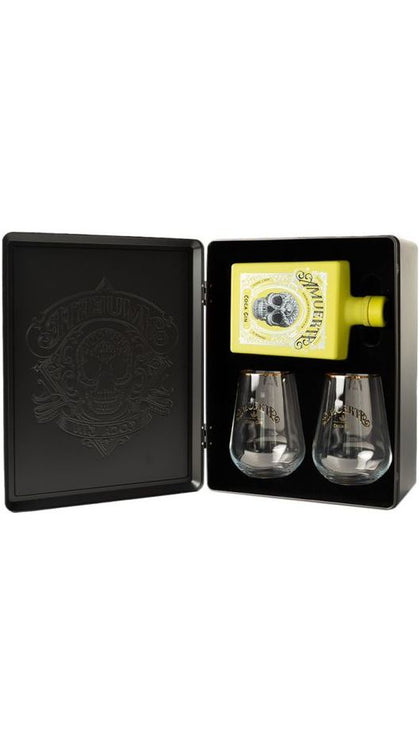 Gin Yellow 70Cl Metal Box - Amuerte