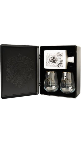Gin White 70Cl Metal Box - Amuerte