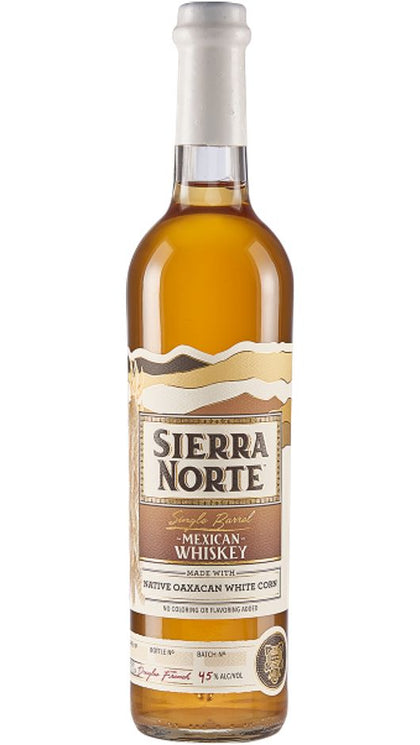 Whisky Single Barrel 85% Maiz Blanco NB 70cl - Sierra Norte