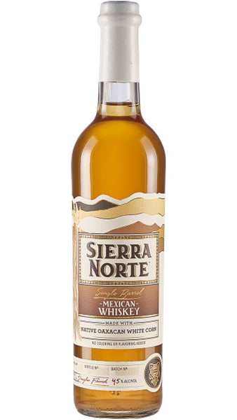 Whisky Single Barrel 85% Maiz Blanco NB 70cl - Sierra Norte