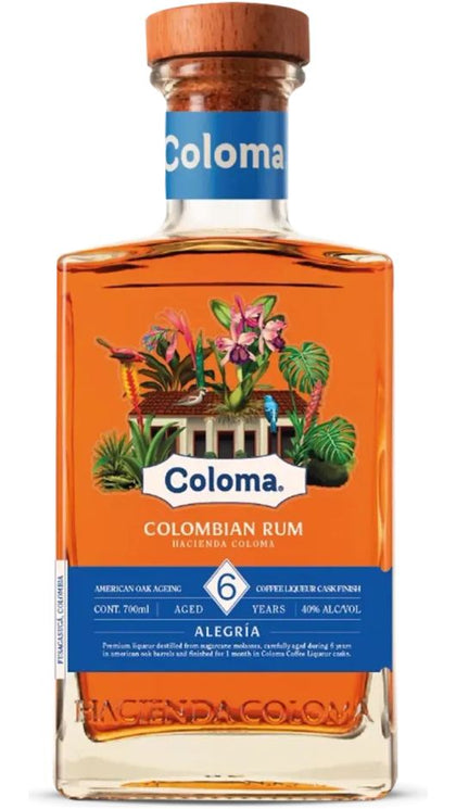 Rum Alegrìa 6 anni 70 cl - Astucciato - Coloma