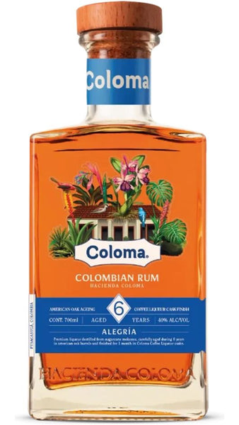 Rum Alegrìa 6 anni 70 cl - Astucciato - Coloma