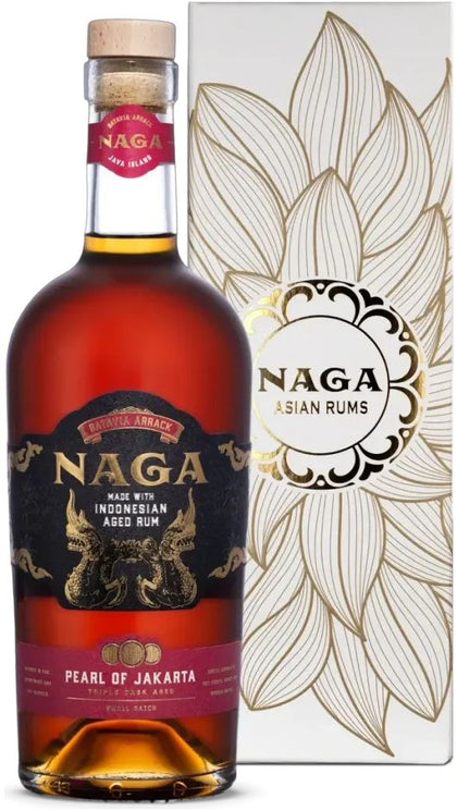 Indonesian Rum Pearl Of Jakarta - Astuccio Fiore di Loto 70cl - Naga