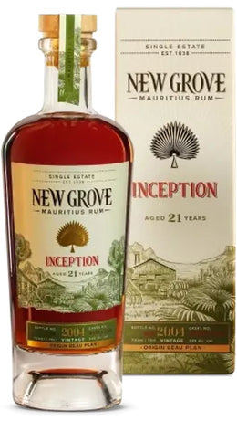Rum Inception 2004 - 21Y - Astuccio 70cl - New Grove