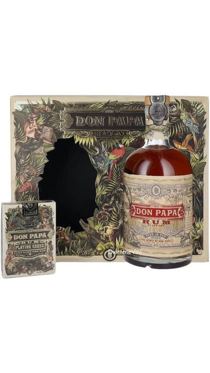 Rum Single Island 70cl - Carte da Gioco - Gift Box - Don Papa