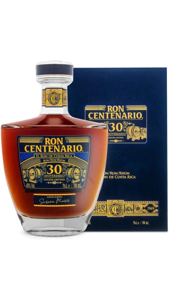 Rum 30 Aniversario Ediciòn Limitada 70 cl - Gift Box - Ron Centenario