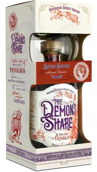 Ron Di Panama 3Y 70cl - Glass + Gift Box - The Demon's Share