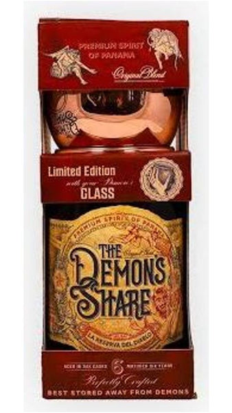 Ron Di Panama 6Y 70cl - Astuccio - Metal Glass - Gift Box - The Demon's Share