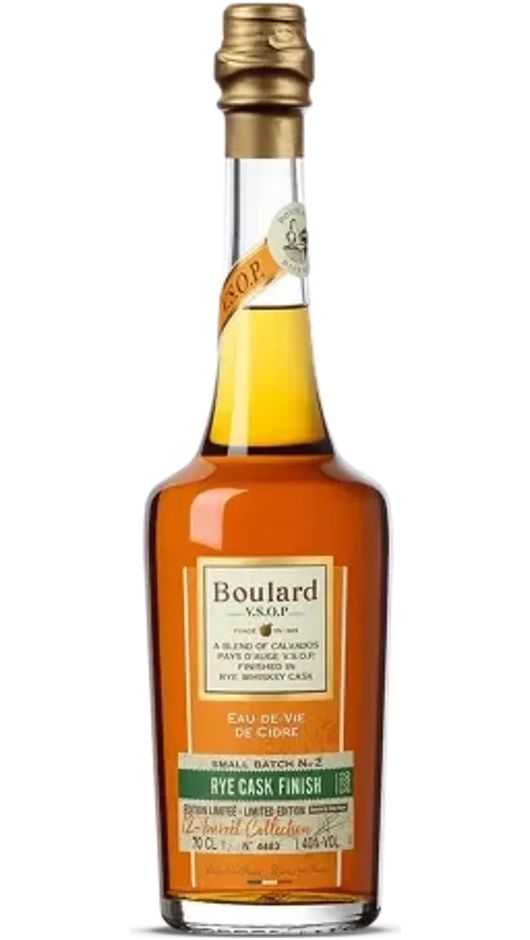 Calvados V.S.O.P. Rye Cask Finish 12 Barrel Collection - Boulard