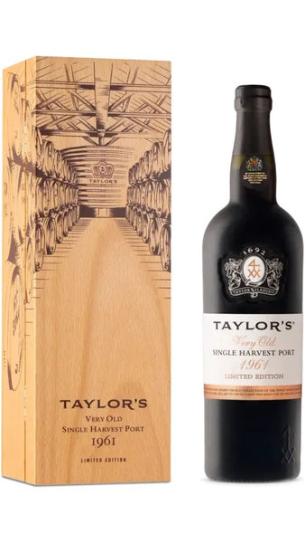Porto 60 anni - Single Harvest Tawny 1961 - Cassa Legno - Porto Taylor's