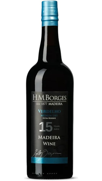 Madeira Wine Extra Reserva Medium Dry 15 anni - Verdelho - H.M. Borges