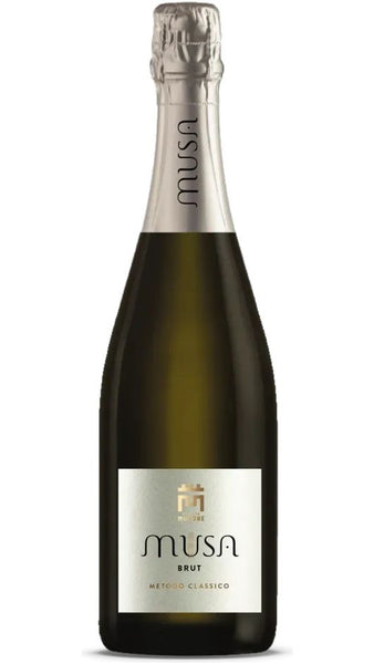 Musa Brut Verdicchio dei Castelli di Jesi DOC Metodo Classico - Jeroboam in Cassa Legno - Tenuta Musone