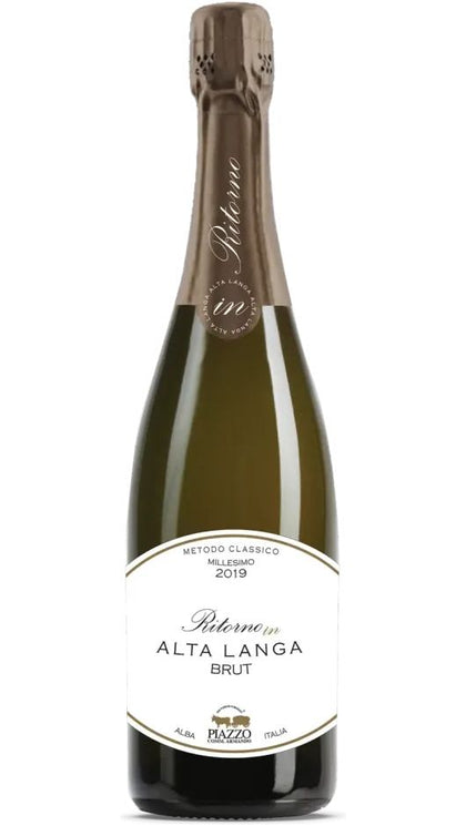 Spumante Brut DOCG Millesimato 2021 - Ritorno in Alta Langa - Magnum - Piazzo Comm. Armando