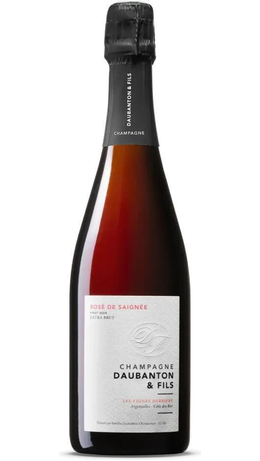 Champagne Rosé de Saignée - En Fûts Les Vignes Derrière - Daubanton