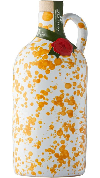 Olio Extravergine di Oliva - Orcio Fantasia Giallo - 500ml - Galantino