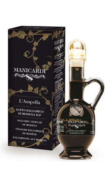 Aceto Balsamico "L'Ampolla" 250ml - Etichetta Nera - Manicardi