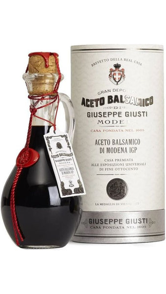 Aceto Balsamico di Modena IGP 250ml - 1 Medaglia d'Argento - Anforina + Cappelliera - Giuseppe Giusti
