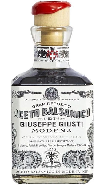 Aceto Balsamico di Modena IGP 250ml - 1 Medaglia d'Argento - Biologico - Cubica - Giuseppe Giusti