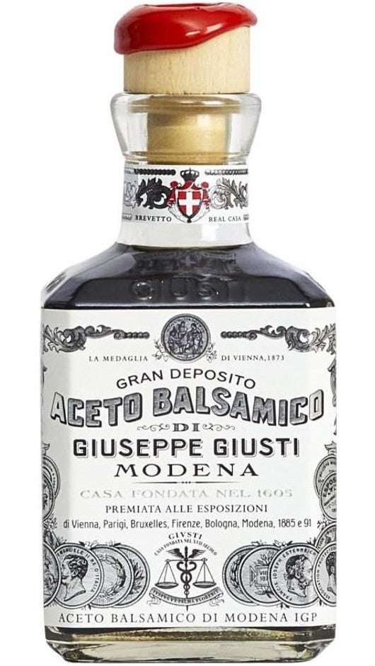 Aceto Balsamico di Modena IGP 250ml - 1 Medaglia d'Argento - Cubica - Giuseppe Giusti