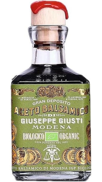 Aceto Balsamico di Modena IGP 250ml - 3 Medaglie d'Oro - Biologico - Cubica - Giuseppe Giusti