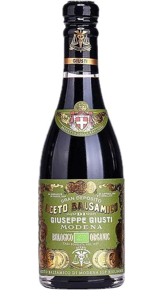 Aceto Balsamico di Modena IGP 250ml - 3 Medaglie d'Oro - Biologico - Giuseppe Giusti