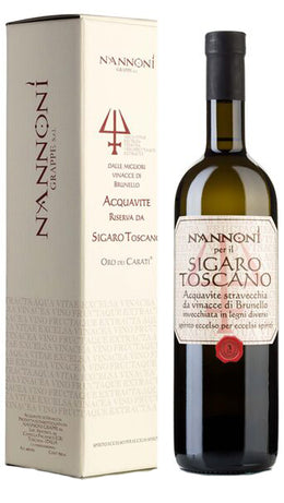 Acquavite da Vinaccie di Brunello Ris. Sigaro Toscano - 70cl - Coffret