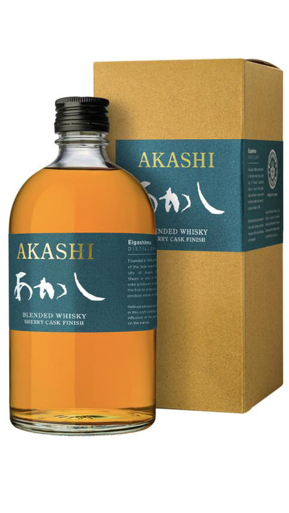 Akashi Blended Sherry Cask - Invecchiato 3 Anni 50cl  Eingepackt - Akashi White Oak Distillery