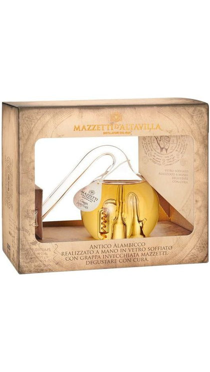 Alambicco con Distilleria - Grappa Invecchiata 50cl - Mazzetti