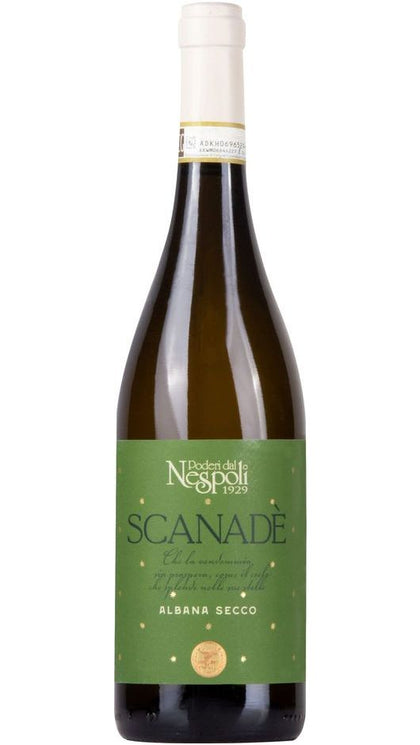 Albana Secco DOCG Scanade - Poderi dal Nespoli