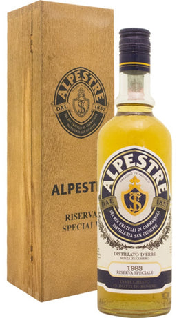 Alpestre Riserva Speciale 1983 70cl - Wooden Case